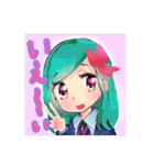 じゅーりのお絵描きスタンプ（個別スタンプ：36）