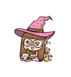 little witch jiji（個別スタンプ：14）