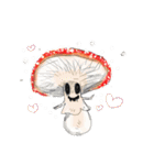 菌類キノコ茸 きのこ Fungi Mushrooms（個別スタンプ：32）
