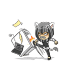 Leopard-Meow daily.(Sequel)（個別スタンプ：19）