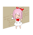 Small pink（個別スタンプ：40）