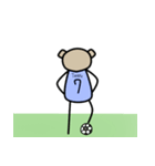 Soccer Teddy（個別スタンプ：2）