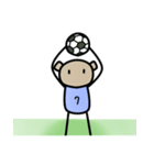 Soccer Teddy（個別スタンプ：3）