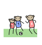 Soccer Teddy（個別スタンプ：13）