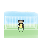 Soccer Teddy（個別スタンプ：16）