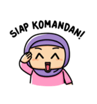 Little Hijab（個別スタンプ：4）