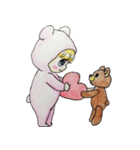 くまさんと（個別スタンプ：1）