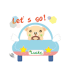 Luck Bear（個別スタンプ：4）