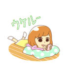 女のタテマエ（個別スタンプ：11）