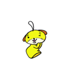 ストラプ犬（個別スタンプ：3）