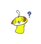 ストラプ犬（個別スタンプ：5）