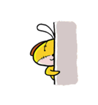 ストラプ犬（個別スタンプ：8）