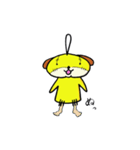 ストラプ犬（個別スタンプ：9）