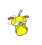 ストラプ犬（個別スタンプ：10）
