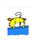 ストラプ犬（個別スタンプ：15）