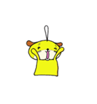 ストラプ犬（個別スタンプ：17）