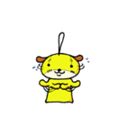 ストラプ犬（個別スタンプ：19）