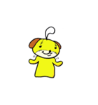 ストラプ犬（個別スタンプ：34）