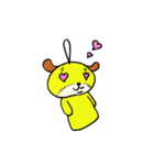 ストラプ犬（個別スタンプ：35）