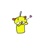 ストラプ犬（個別スタンプ：38）