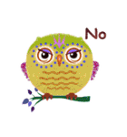 Sweet Fat Owl（個別スタンプ：7）
