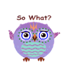 Sweet Fat Owl（個別スタンプ：8）