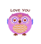 Sweet Fat Owl（個別スタンプ：11）