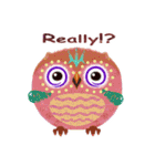 Sweet Fat Owl（個別スタンプ：16）