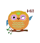 Sweet Fat Owl（個別スタンプ：18）