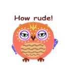 Sweet Fat Owl（個別スタンプ：24）