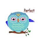 Sweet Fat Owl（個別スタンプ：34）