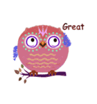 Sweet Fat Owl（個別スタンプ：37）