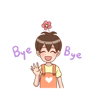 Smile Florist Boy（個別スタンプ：2）