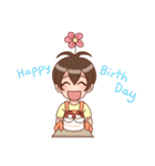 Smile Florist Boy（個別スタンプ：10）