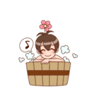 Smile Florist Boy（個別スタンプ：31）