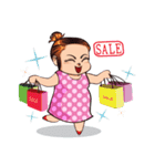 NongAngpao and Mom.（個別スタンプ：34）