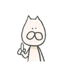 大学生な∞ねこ（個別スタンプ：34）