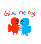 color aliens（個別スタンプ：22）
