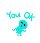 color aliens（個別スタンプ：33）