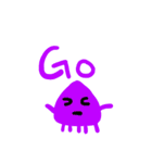 color aliens（個別スタンプ：34）