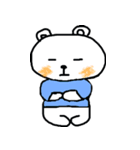 Whitebear BuBu（個別スタンプ：5）