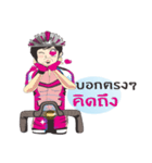 Angels Cyclists（個別スタンプ：8）