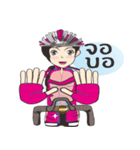 Angels Cyclists（個別スタンプ：35）