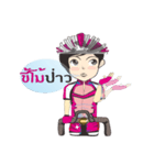 Angels Cyclists（個別スタンプ：38）