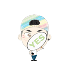 Hat Baby Boy（個別スタンプ：28）