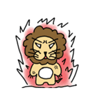 cute fat lion "leo mo"（個別スタンプ：5）