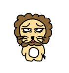 cute fat lion "leo mo"（個別スタンプ：7）