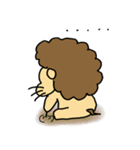cute fat lion "leo mo"（個別スタンプ：8）