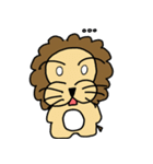 cute fat lion "leo mo"（個別スタンプ：12）