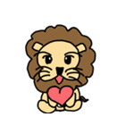 cute fat lion "leo mo"（個別スタンプ：13）